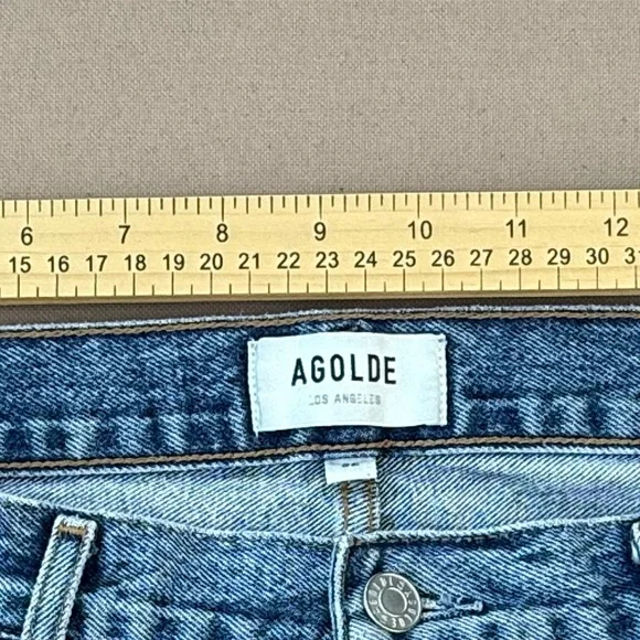 Agolde Classic straight Blue Jeans - Picture 2 of 7